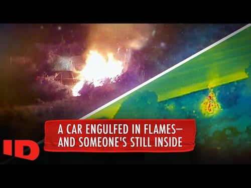 Body Cam Captures a Terrifying Car Fire | Body Cam | ID