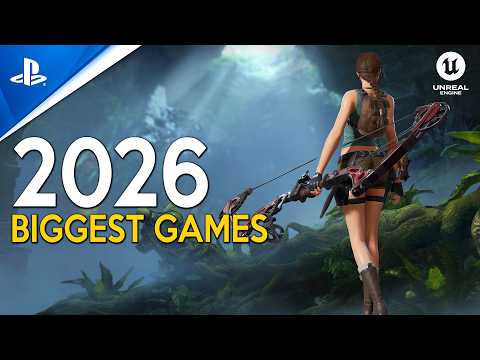 TOP 50 BIGGEST NEW Games coming in 2026 with Crazy NEXT GEN 4K Graphics
