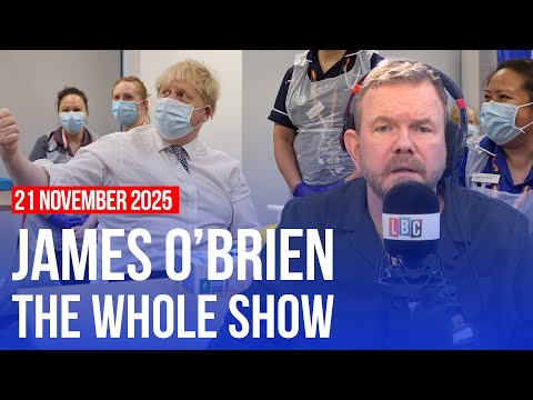 Serial liar Boris Johnson doomed us on Covid | James O’Brien - The Whole Show