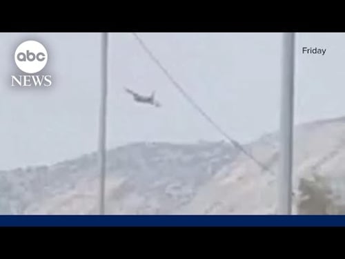 US airman found ‘safe and sound’ after F-15 shot down by Iran