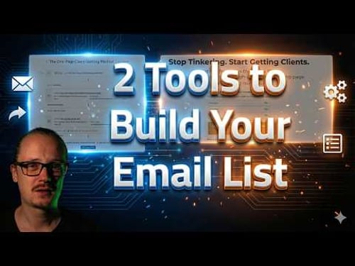 Build a Lead Magnet in 5 Minutes (Forento + SendFox)