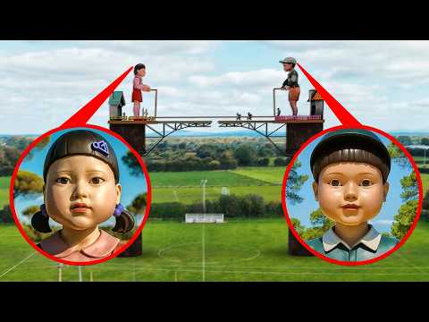 Кукла из Игры в Кальмара и её Злой Брат в Реальной Жизни