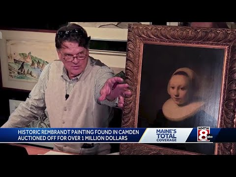 Rembrandt portrait found in Maine attic sells for record price