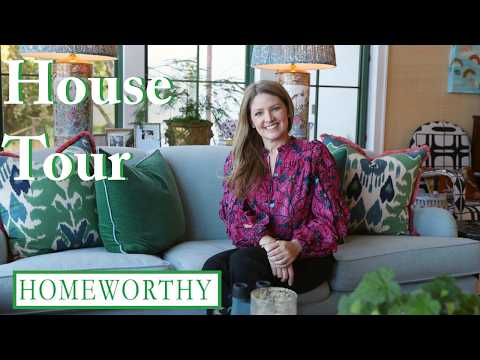 HOUSE TOUR | A Patterned-Filled California Home with a Gorgeous View