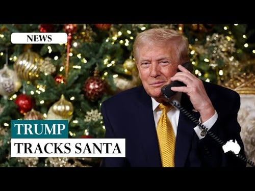 Trump tells kids NORAD tracks Santa to keep out a ‘bad Santa’