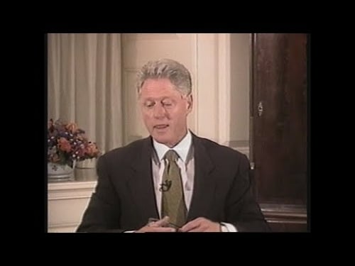 USA: PRESIDENT CLINTON LEWINSKY TESTIMONY VIDEO HIGHLIGHTS