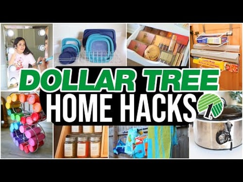 DOLLAR TREE HOME HACKS You'll Wish You Knew Sooner (Organization, Storage Ideas and decor)