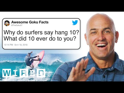 Kelly Slater Answers Surfing Questions From Twitter | Tech Support | WIRED