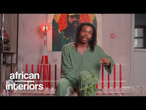 The Soulful Objects in Josh Egesi's Lagos Living Room | African Interiors