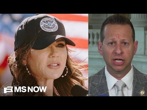 Rep. Moskowitz blasts Kristi Noem: 'Will go down as the worst DHS Secretary'