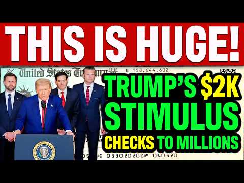 Trump Finally Promises $2k Stimulus Check to Millions! Timeline, Eligibility & More...