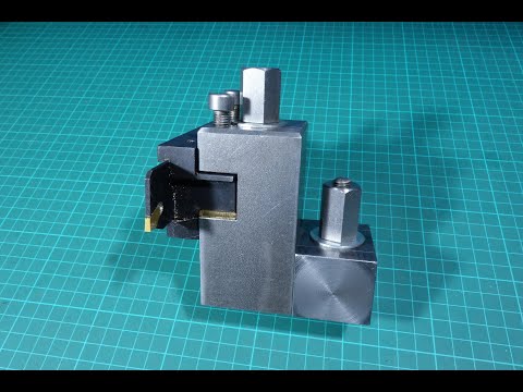 Making A Myford Rear Double T-Bolt Part-Off Tool Holder On The ML7