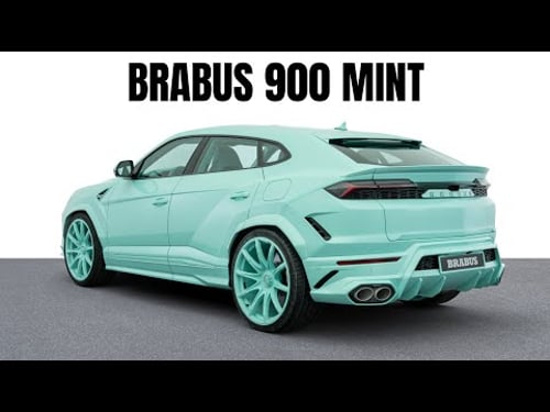 New 2026 BRABUS 900 MINT based on Lamborghini Urus SE