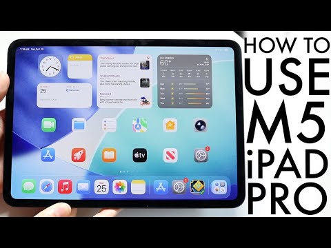 How To Use M5 iPad Pro! (Complete Beginners Guide)