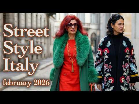 February Elegance 2026: The Most Beautiful Street Looks in Milan. Street Fashion Italy