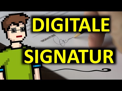 How do digital signatures work (simply explained)?