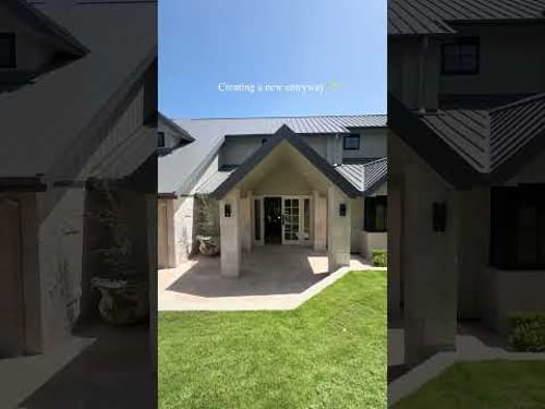 A new entryway can change the whole vibe the moment you walk in 🚪🤍