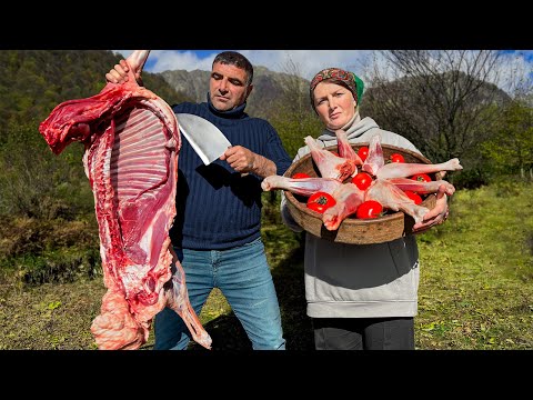 Lamb Feast in Clay Tandir – Traditional Village Cooking