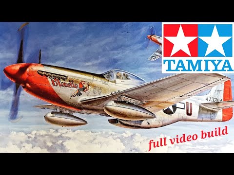 TAMIYA P-51D Full video build (Custom 1/32nd scale kit)