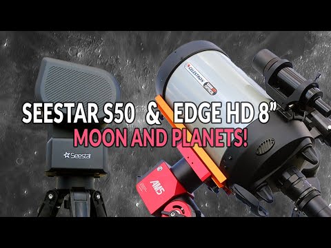 Moon & Planets Captured! | Seestar S50 + Edge HD 8" | Urban Astrophotography