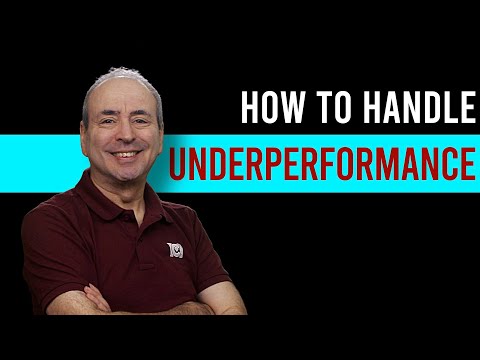 Underperformance: How to Handle Underperforming Employees