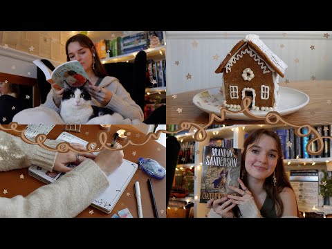 READING VLOG | a weekend of reading, starting stormlight again, and some baking🧸