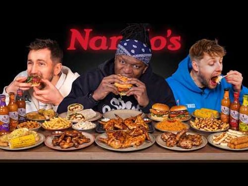 SIDEMEN RANK THE ENTIRE NANDOS MENU