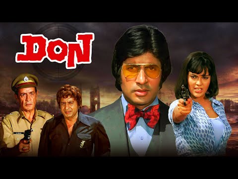 DON (1978) Full Hindi Movie (4K) Amitabh Bachchan & Zeenat Aman | Pran | 70s Bollywood Action Movie