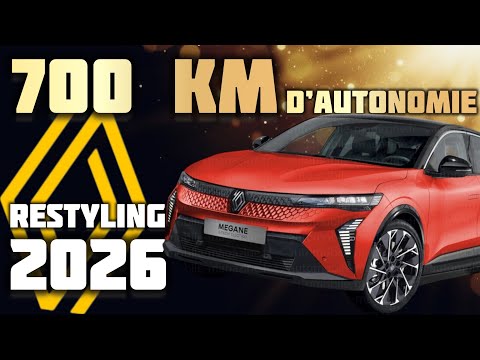 THE NEW RENAULT MÉGANE WILL HAVE AN XL BATTERY FOR RECORD RANGE (2026 restyling)
