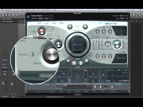 Logic Pro X - Video Tutorial 58 - Sculpture Synth Overview