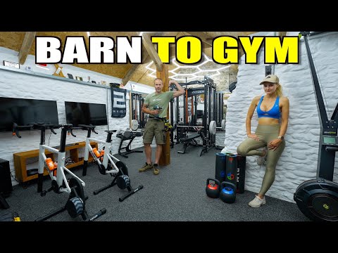 We Built Our Dream Gym In A 300 Year Old Barn