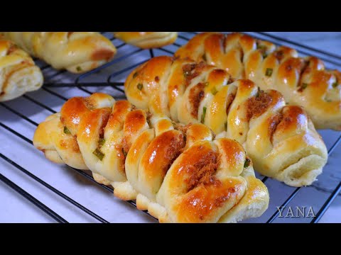 No Knead Pork Floss Bread! Better than cake! Come and try the super hot savory bread in the store