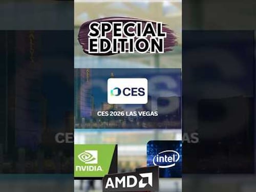 CES 2026 : toutes les annonces IA de Nvidia, Intel et AMD #gaming #CES #amd #intel #nvidia