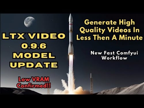 FASTEST Local AI Video Generator! New LTX Video Image To Video Update - ComfyUI Tutorial