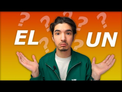 Артикли испанский. El la las un una unos unas?