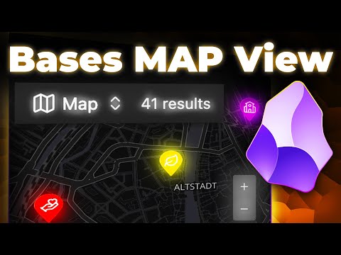 How to build This INTERACTIVE Map View in Obsidian.md