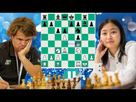 Magnus Carlsen vs Ju Wenjun | A Masterclass in Modern Chess