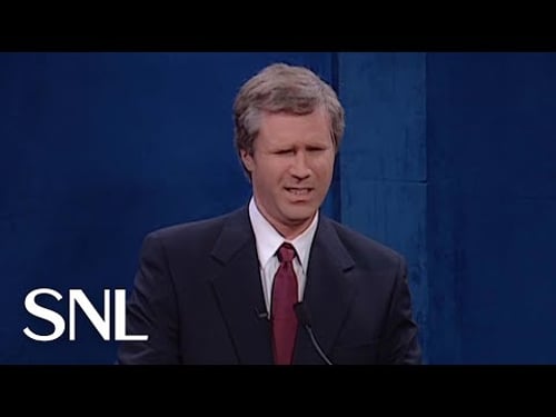 First Presidential Debate: Al Gore and George W. Bush - SNL