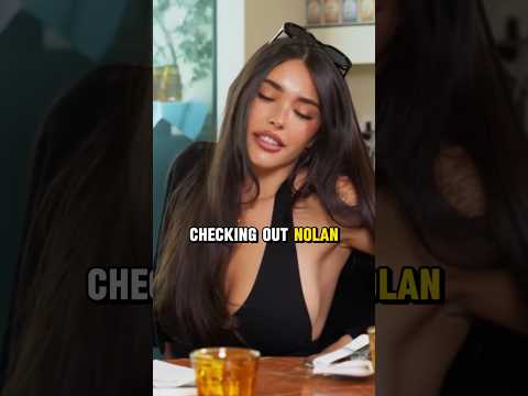 Madison Beer Can't Stop Looking at Nolan 😍 #mrbeast #madisonbeer #nolan