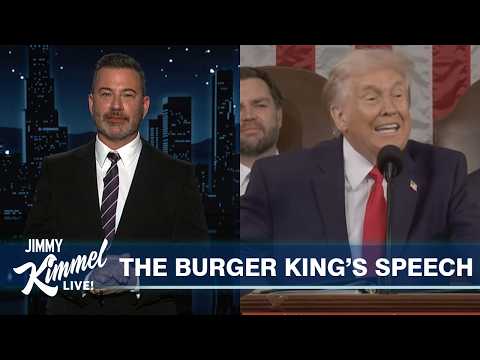 Jimmy Kimmel Reacts to Donald Trump’s State of the Union Address 2026