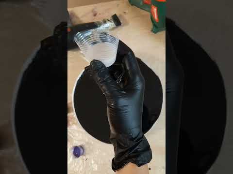 Космические часы из эпоксидной смолы. Мастер класс по эпоксидной смоле. Часы в технике Космос.