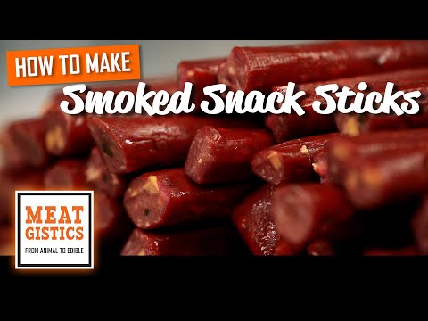 How to make your own Smoked Snack Sticks!