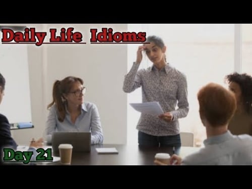 Learn 5 idioms daily #youtube #english #englishlearningclass #class