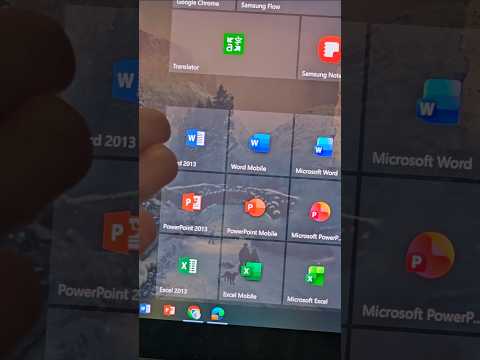 Ensh*ttification... Microsoft Office's new icons. Things are getting worse... #shorts