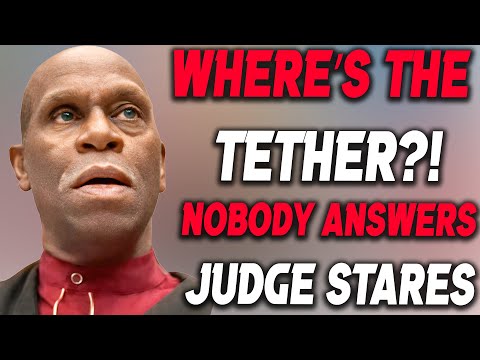 Judge Keeps Asking ONE Question… Nobody Will Answer It 😳 “WHERE’S THE TETHER?!”