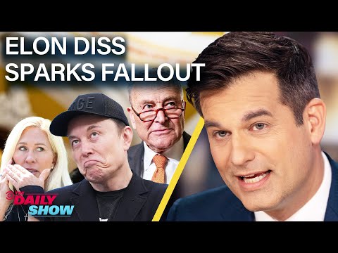 Elon Musk "Butthurt" Over Trump Bill That MTG Didn’t Even Read | The Daily Show