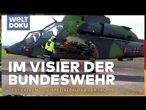 SPEZIALTRUPPE DER BUNDESWEHR: Bedingungsloses Auswahlverfahren für Ausrüstung & Technik | WELT DOKU
