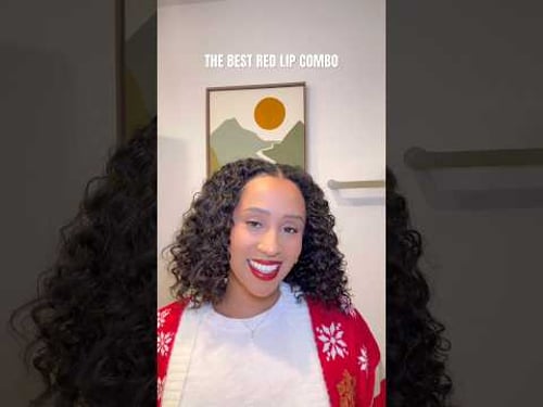 The BEST red lip combo #lipcombo #lipsticktutorial #makeuptutorial #lipcombos #lipcombotutorial