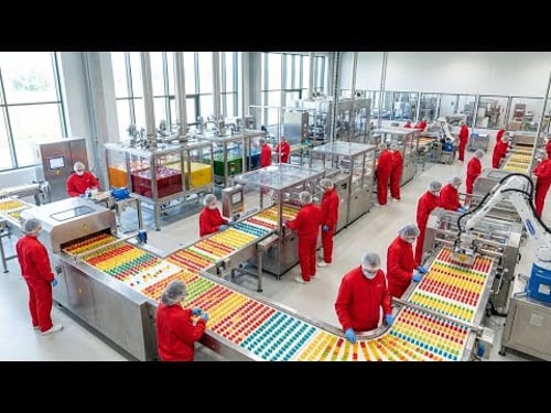 How Millions of Gummy Bears Are Made Every Single Day