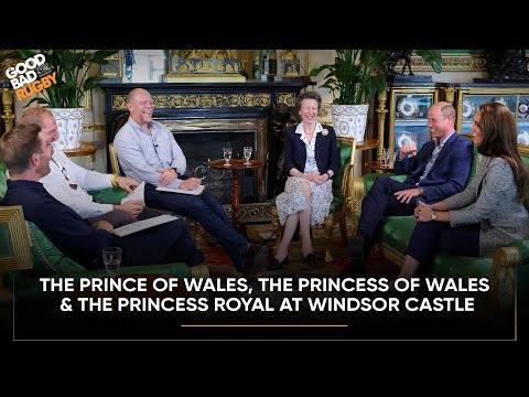 The Prince of Wales, The Princess of Wales & The Princess Royal at Windsor Castle #146